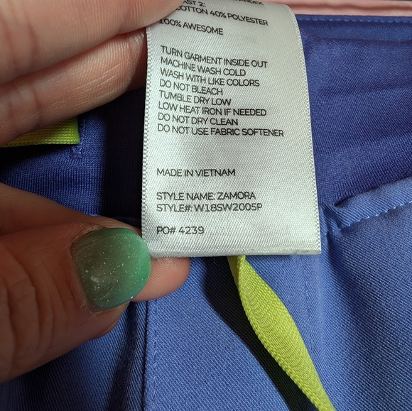 FIGS Blueberry Scrub Set - XXS/XSP - Picture 2 of 2